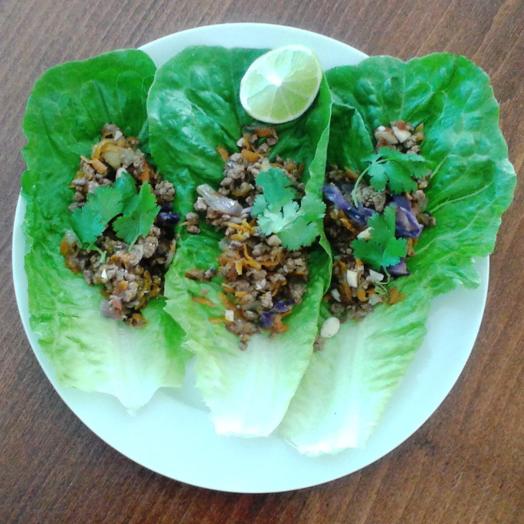 Beef Lettuce Wraps